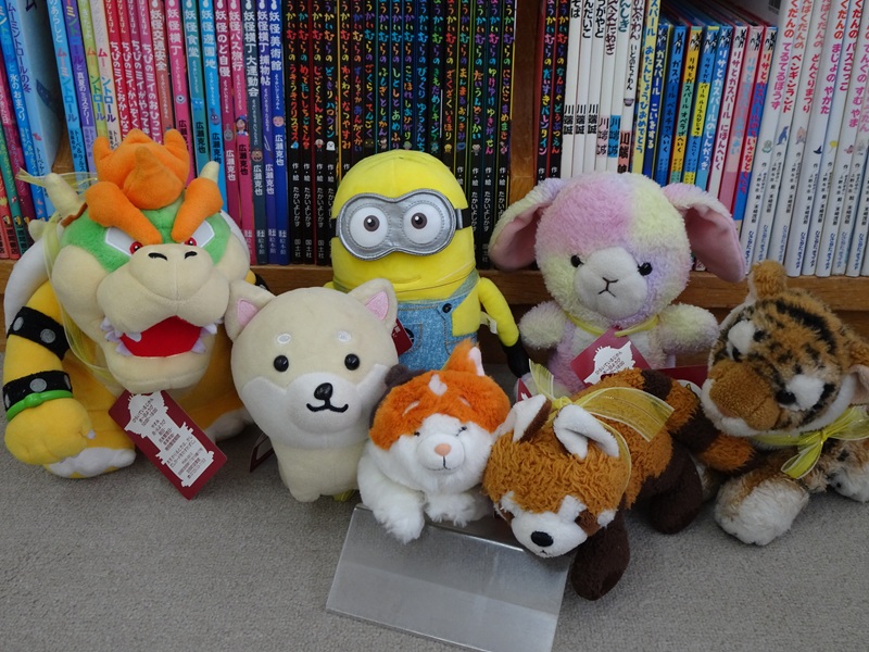ぬいぐるみおとまり会の様子