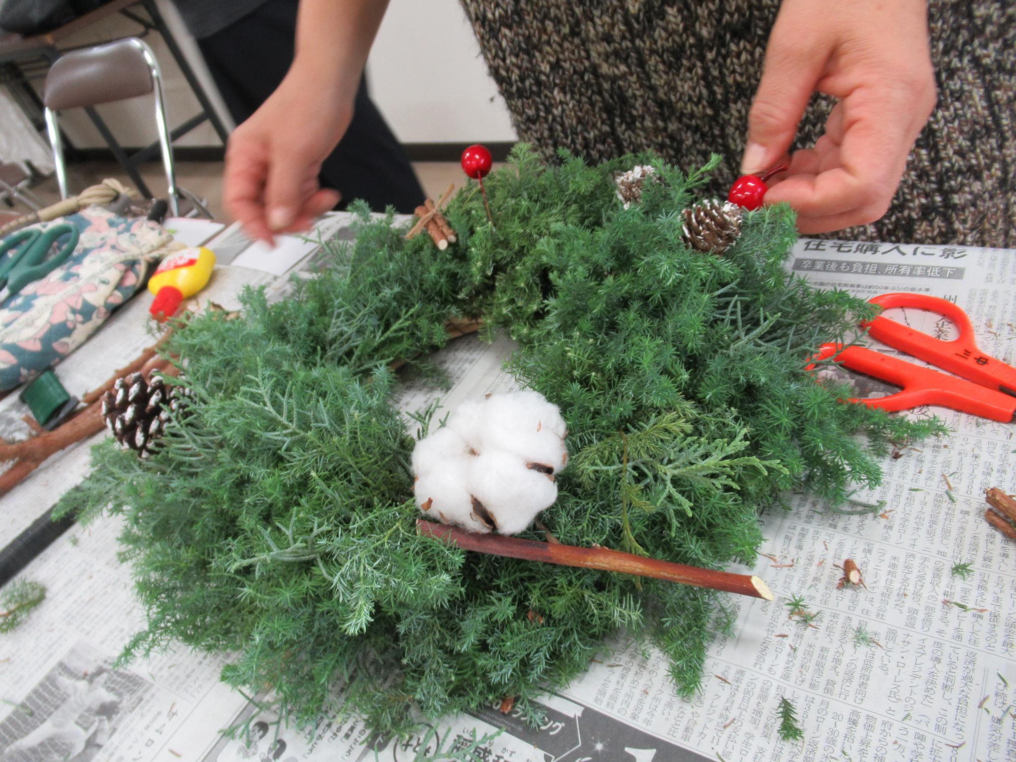 クリスマスリース3