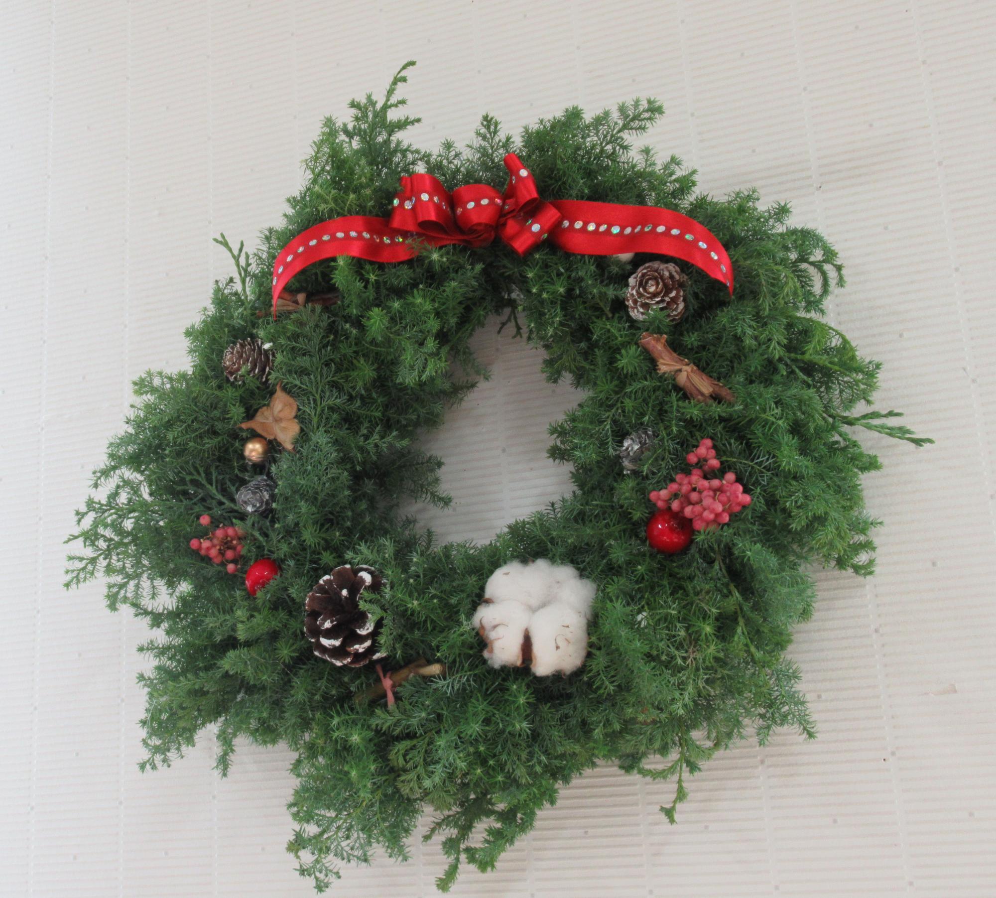 クリスマスリース4