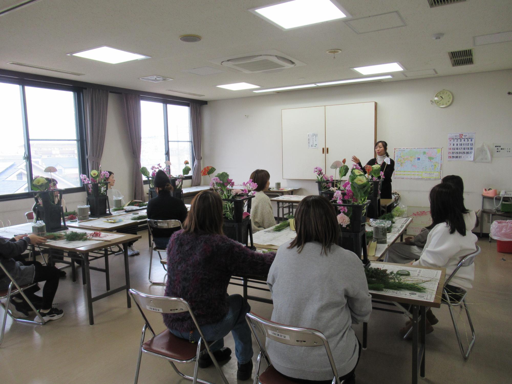 お正月フラワー1