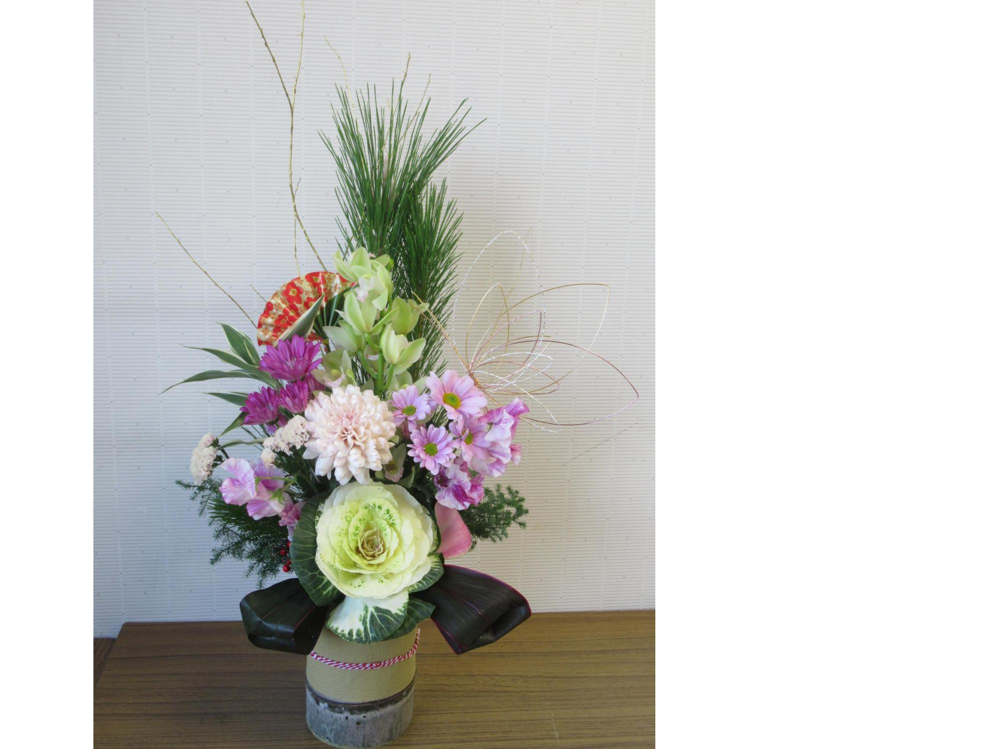 お正月フラワー4