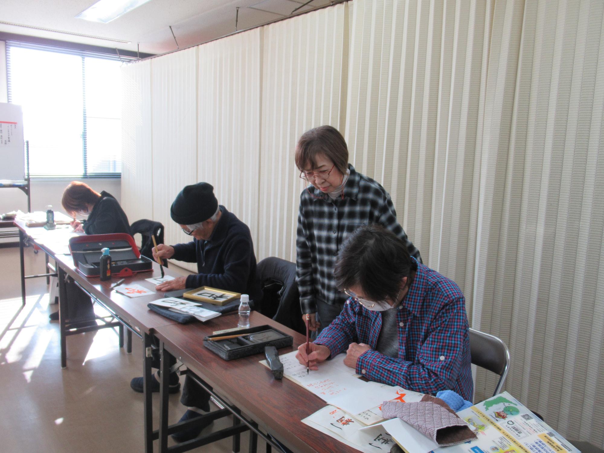 インテリア書道1